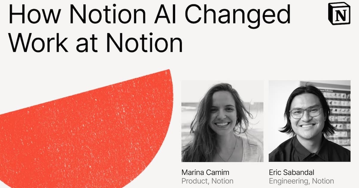 How Notion AI Changed Work at Notion