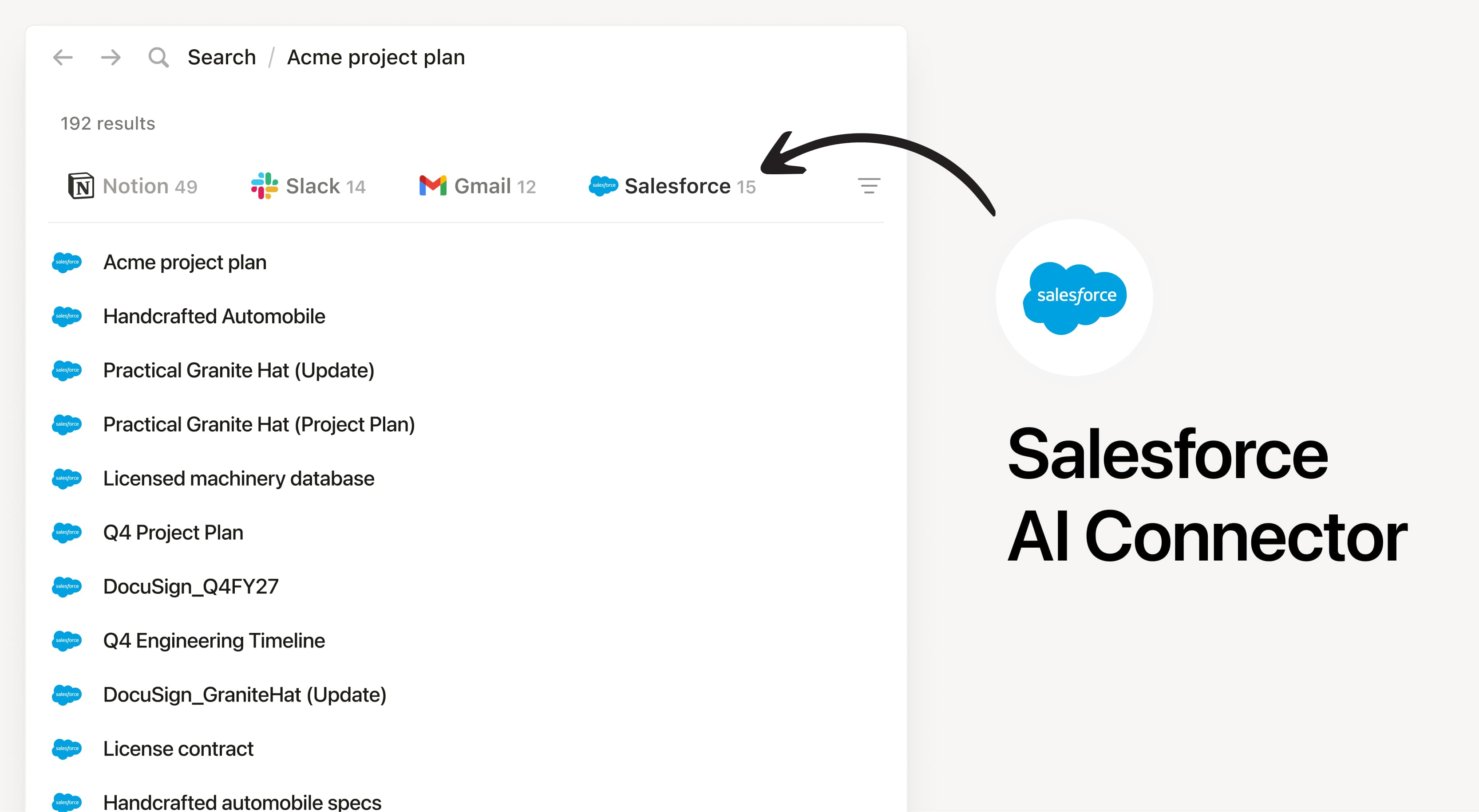 Salesforce AI Connector