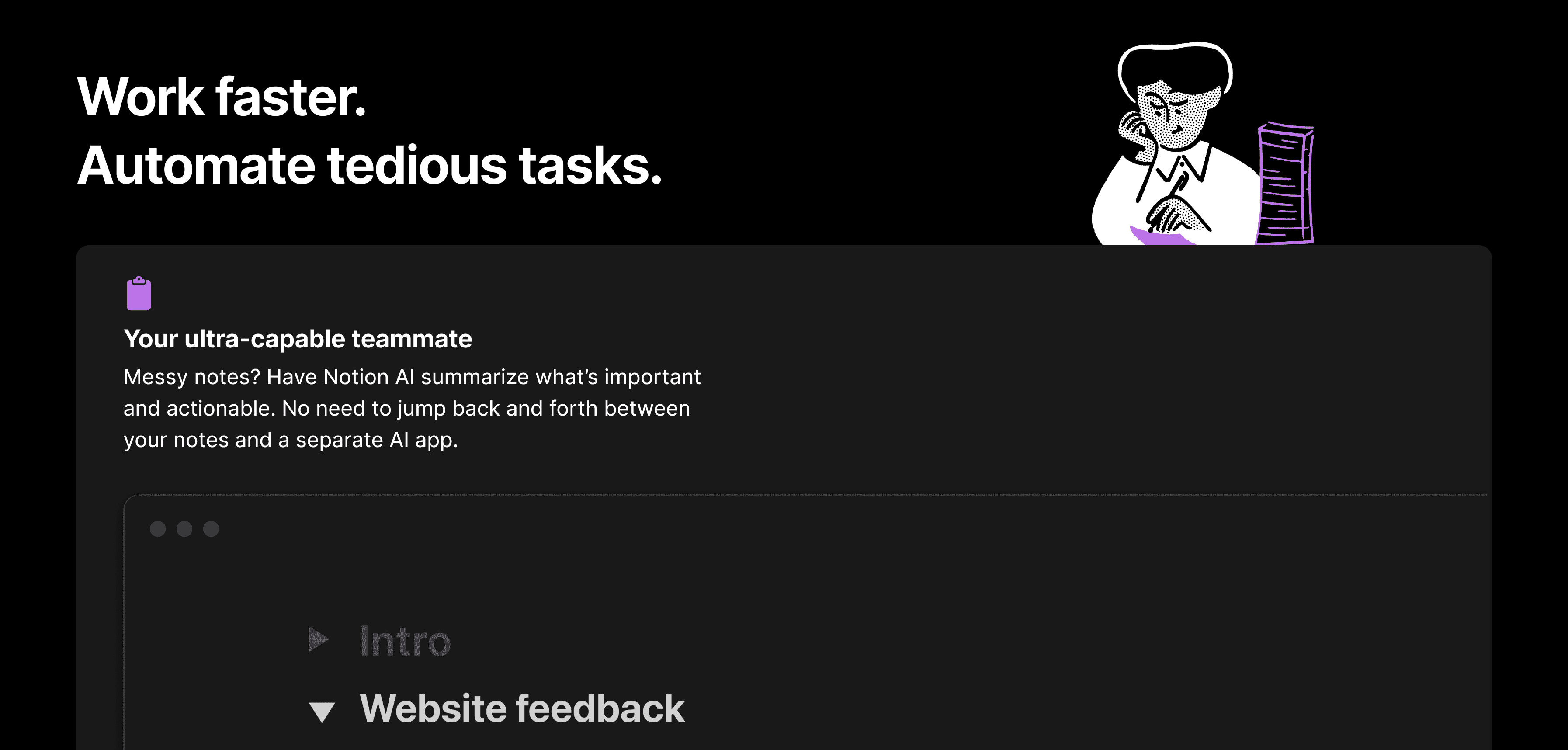 Days after the GA launch, we shifted the messaging on the same banner.